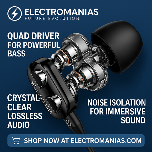 🎧 VAORLO 3.5mm Wired In-Ear Headphones