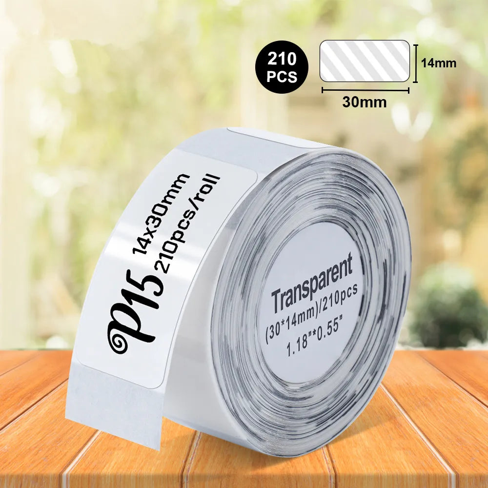 Mini Bluetooth Thermal Label Printer – P15 Model