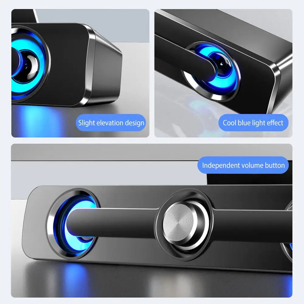 π΅ Salange Bluetooth Sound Bar β USB & AUX Stereo Speaker with 9D Surround Sound