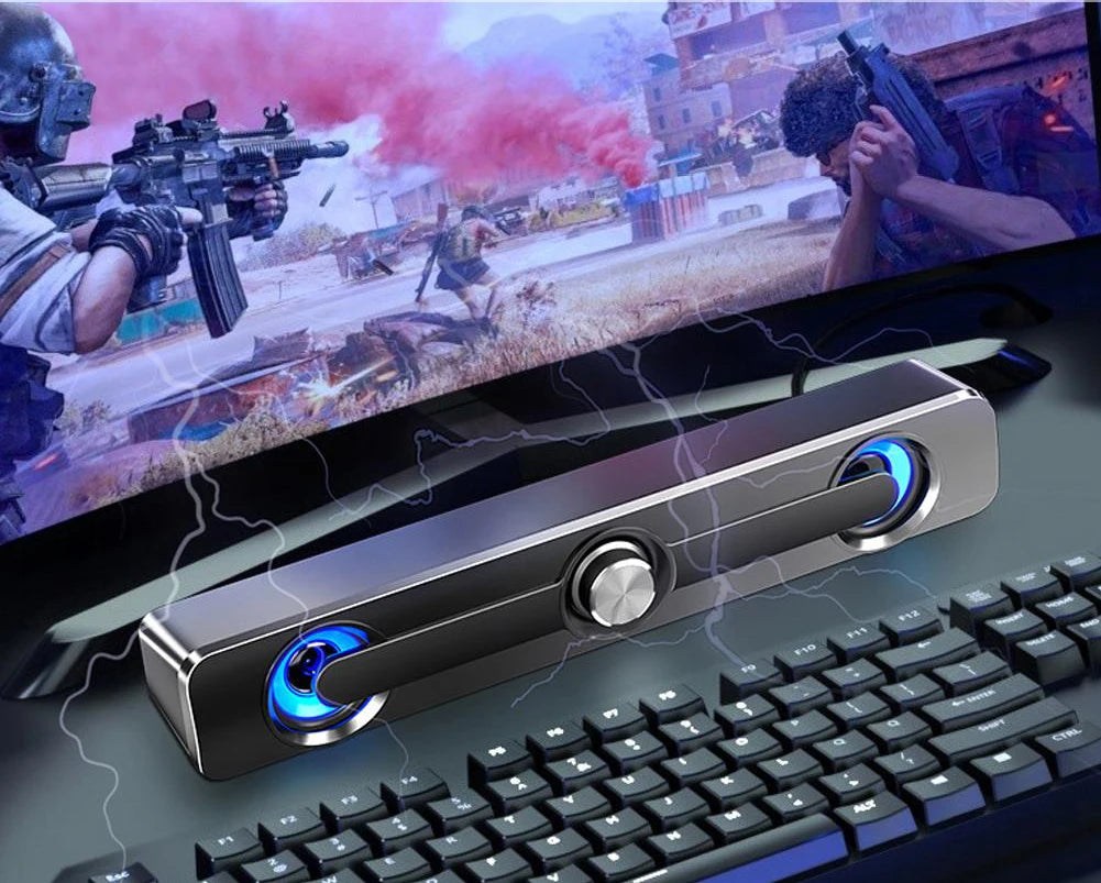 π΅ Salange Bluetooth Sound Bar β USB & AUX Stereo Speaker with 9D Surround Sound