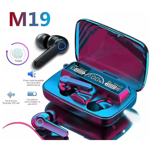 🎧 M19 TWS Wireless Bluetooth Earphones