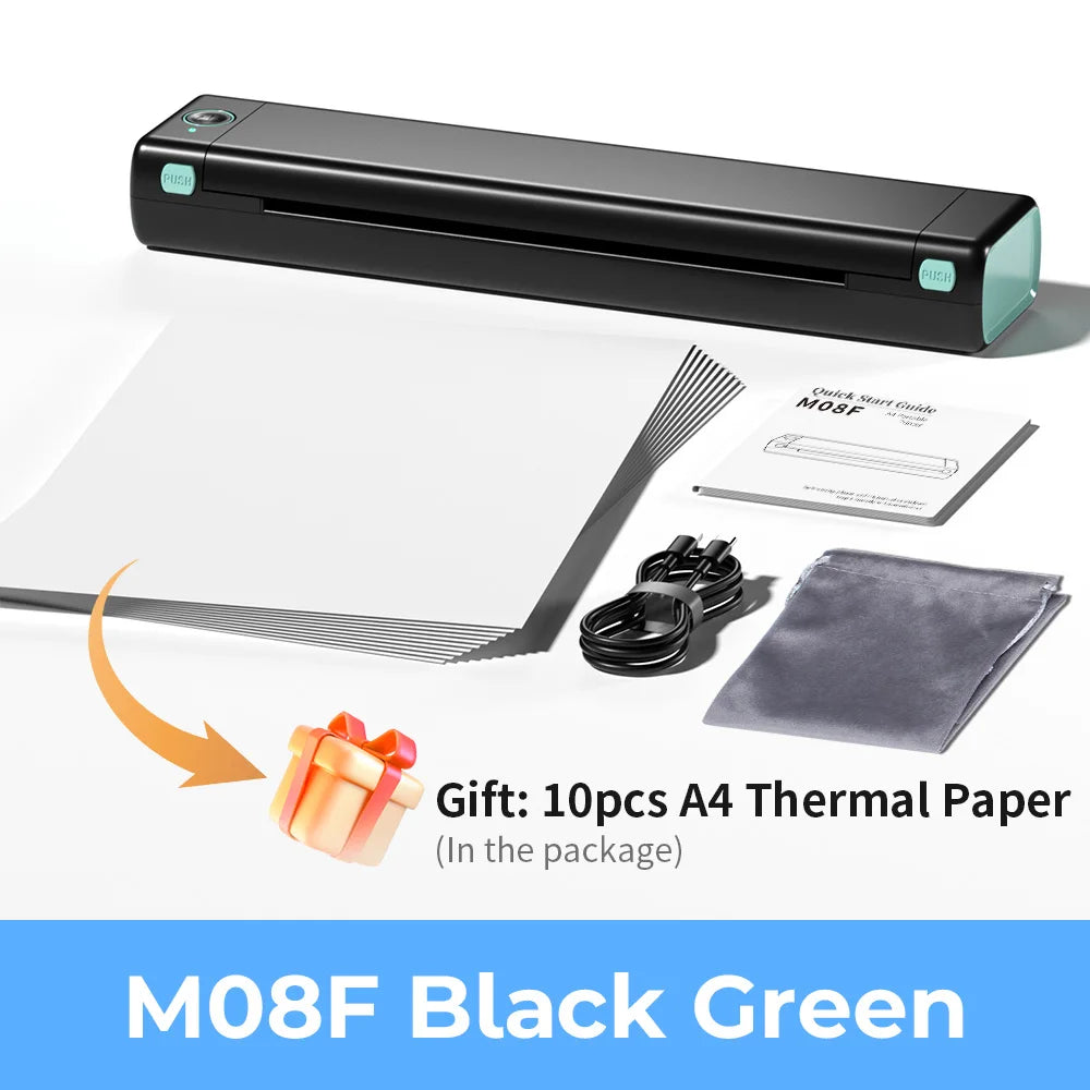 📄 Phomemo M08F Portable A4 Thermal Printer