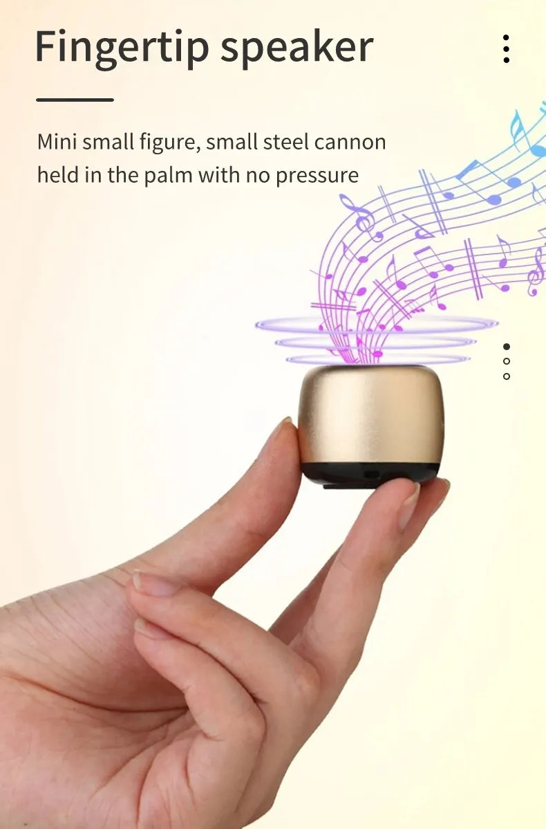 SUPMANGO M1 Portable Bluetooth Speaker – 3D Surround Sound