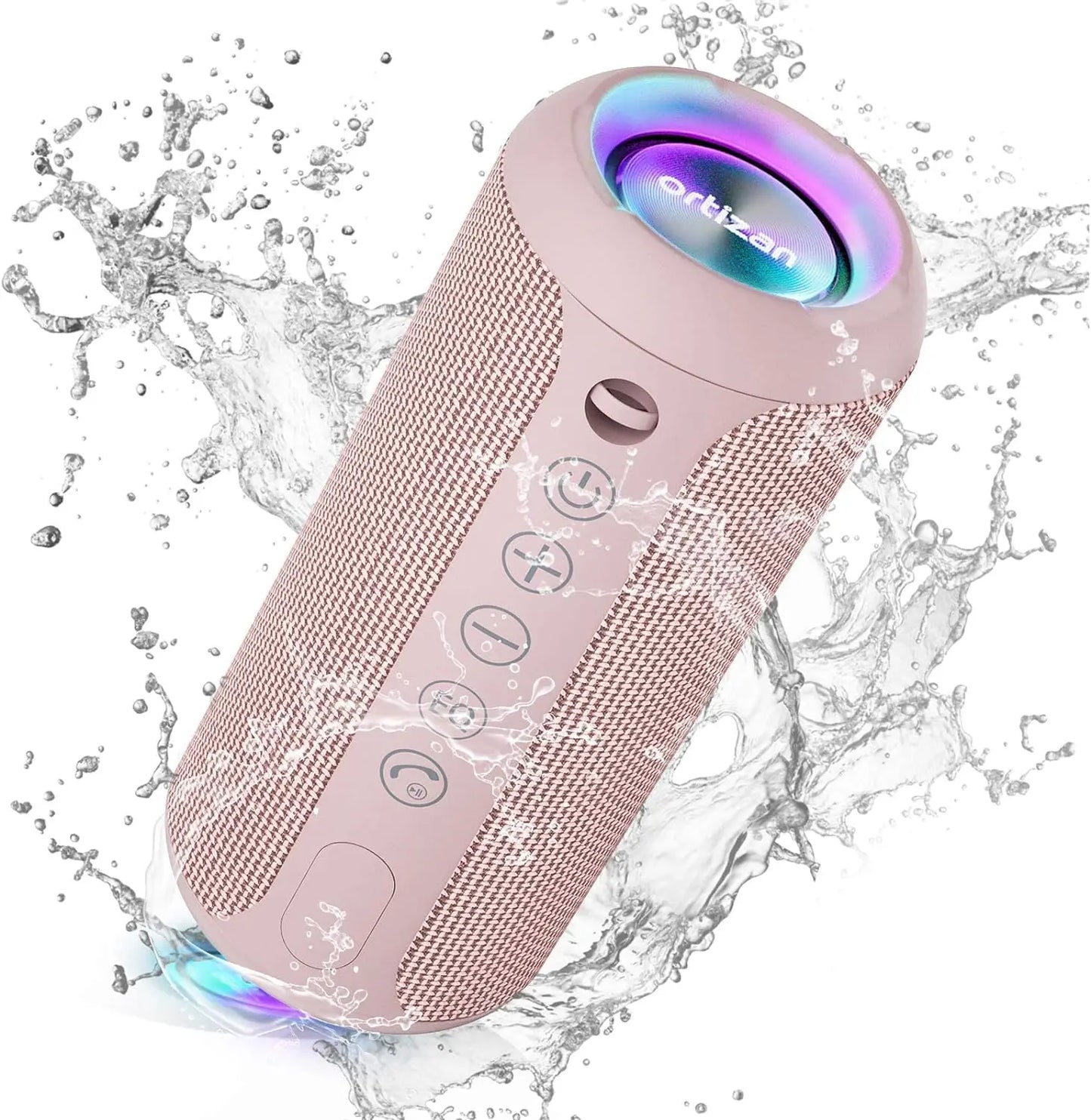 Ortizan X10 Bluetooth Speaker – Enhanced Bass, 30H Playtime, IPX7 Waterproof