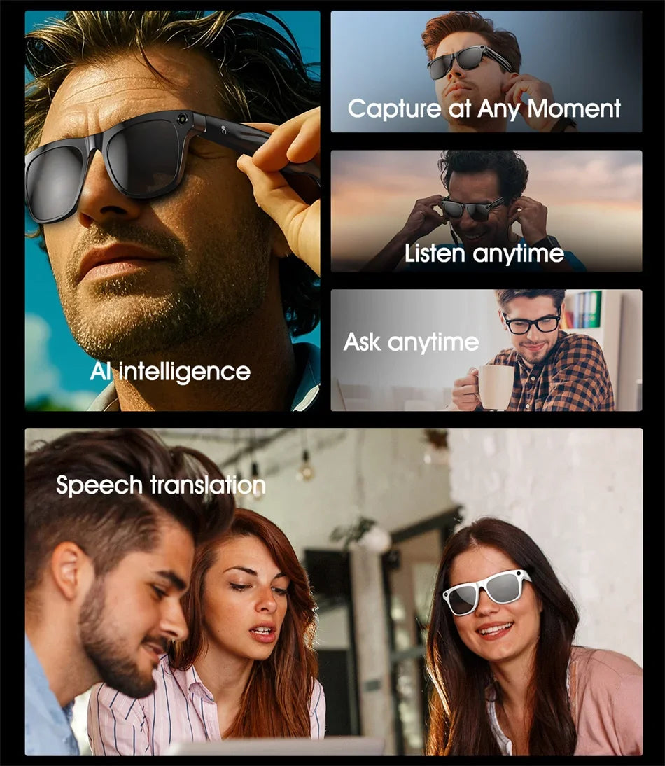MIJIA D13 Smart Glasses – AI-Powered, Stylish & Multi-Functional