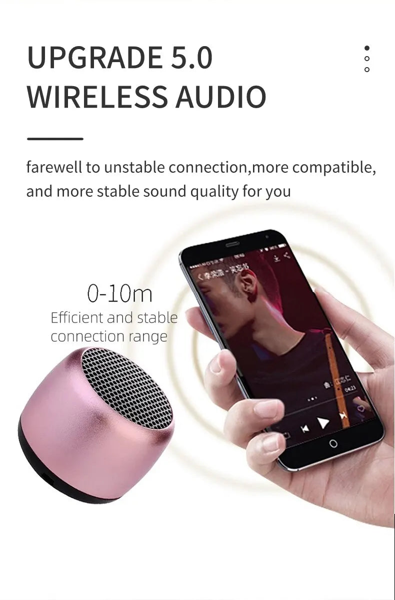 SUPMANGO M1 Portable Bluetooth Speaker – 3D Surround Sound