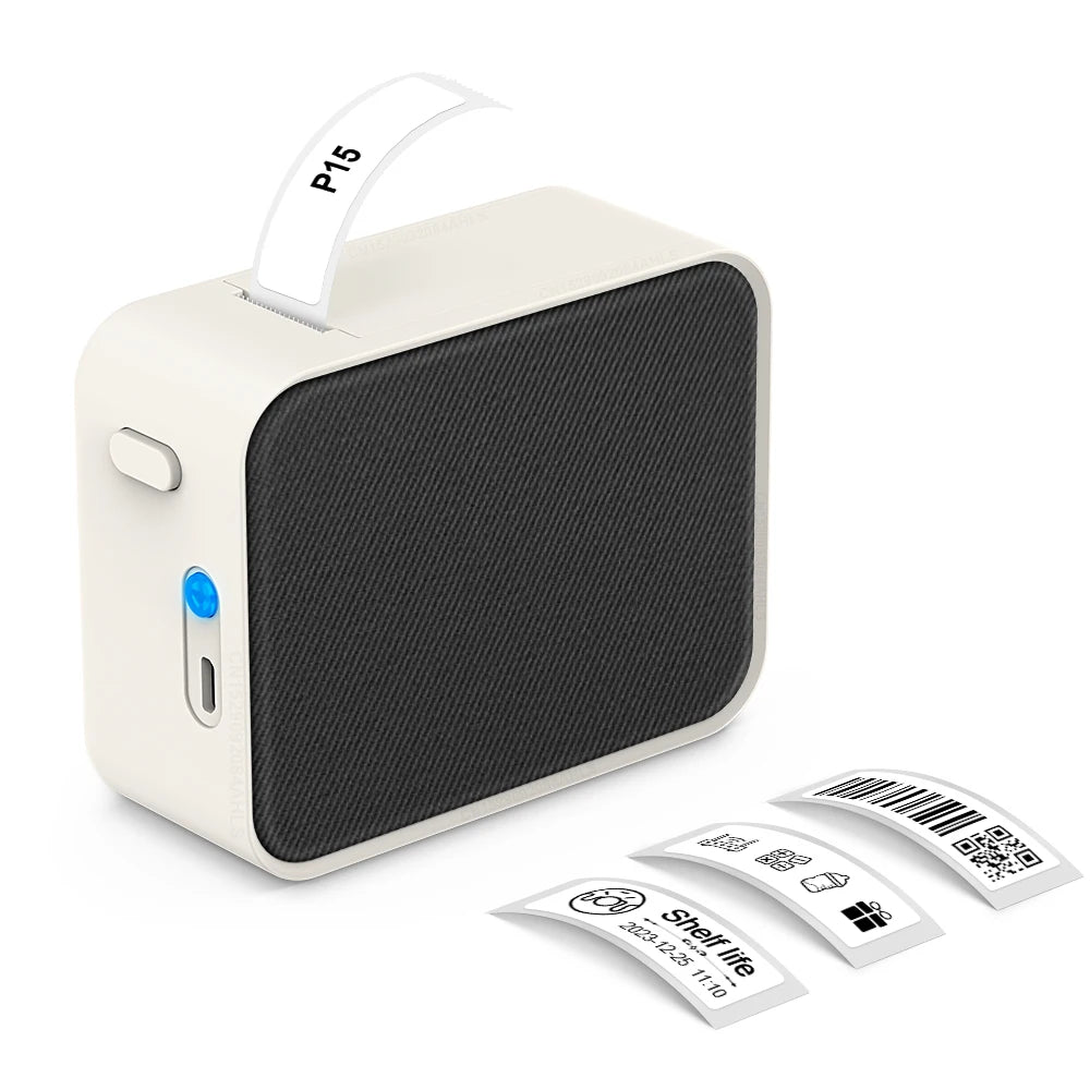 Mini Portable Bluetooth Label Printer (NiiMbot D110 & UniPlus P15)