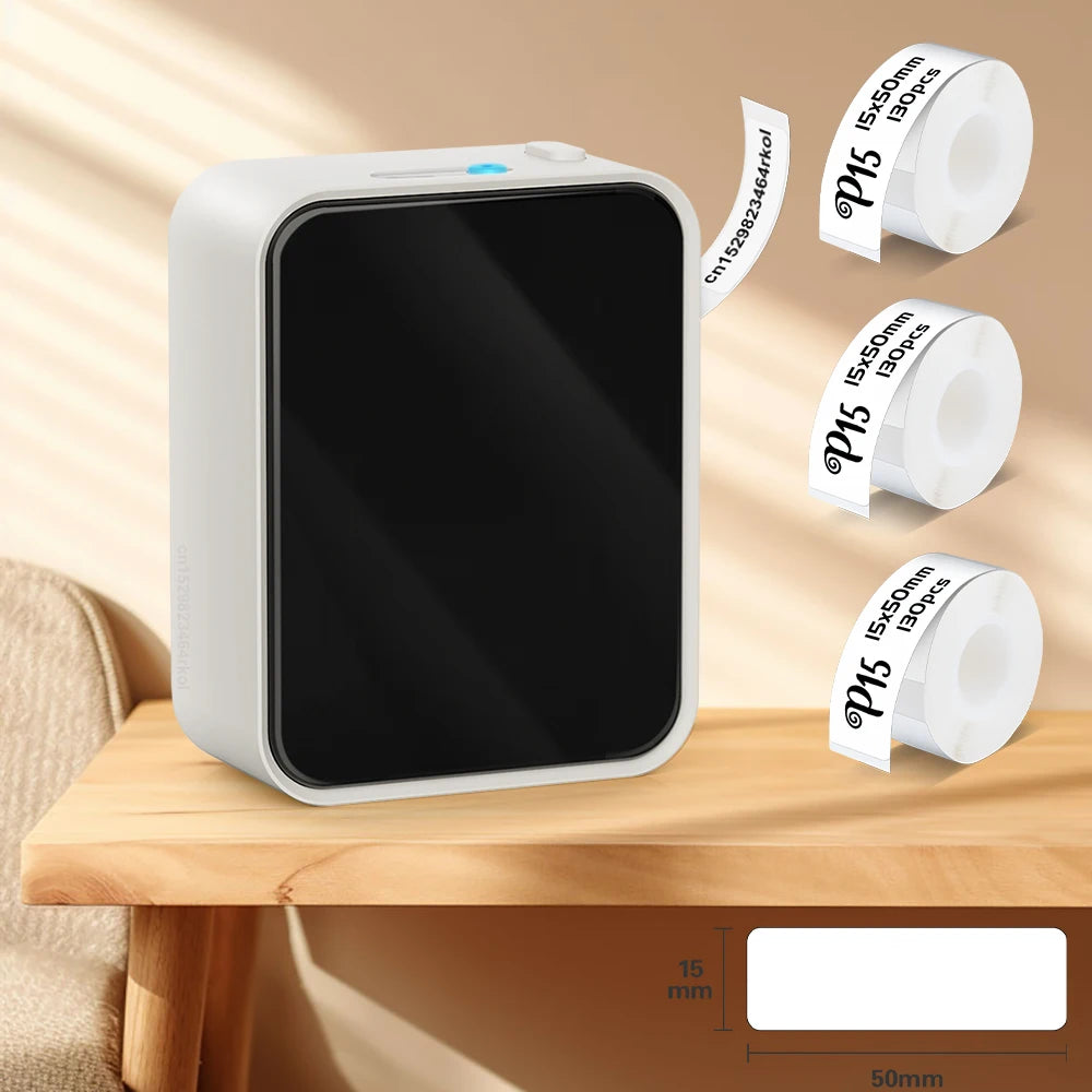 Mini Portable Bluetooth Label Printer (NiiMbot D110 & UniPlus P15)