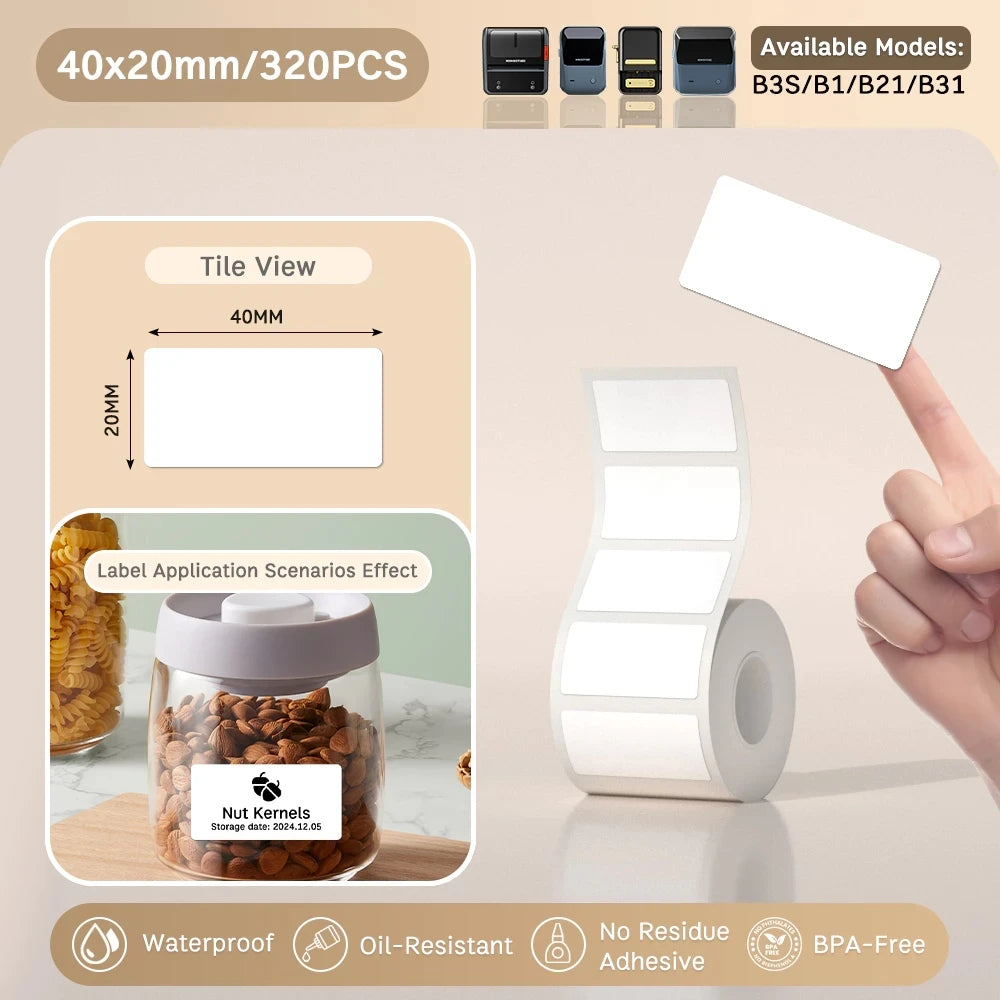Bluetooth Thermal Label Printer – Commercial & Home Use