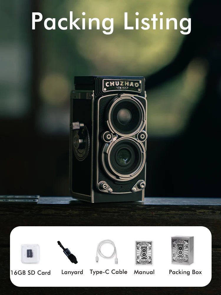 Joytrip Vintage Digital Camera – 12MP HD Photo & 1080P Video