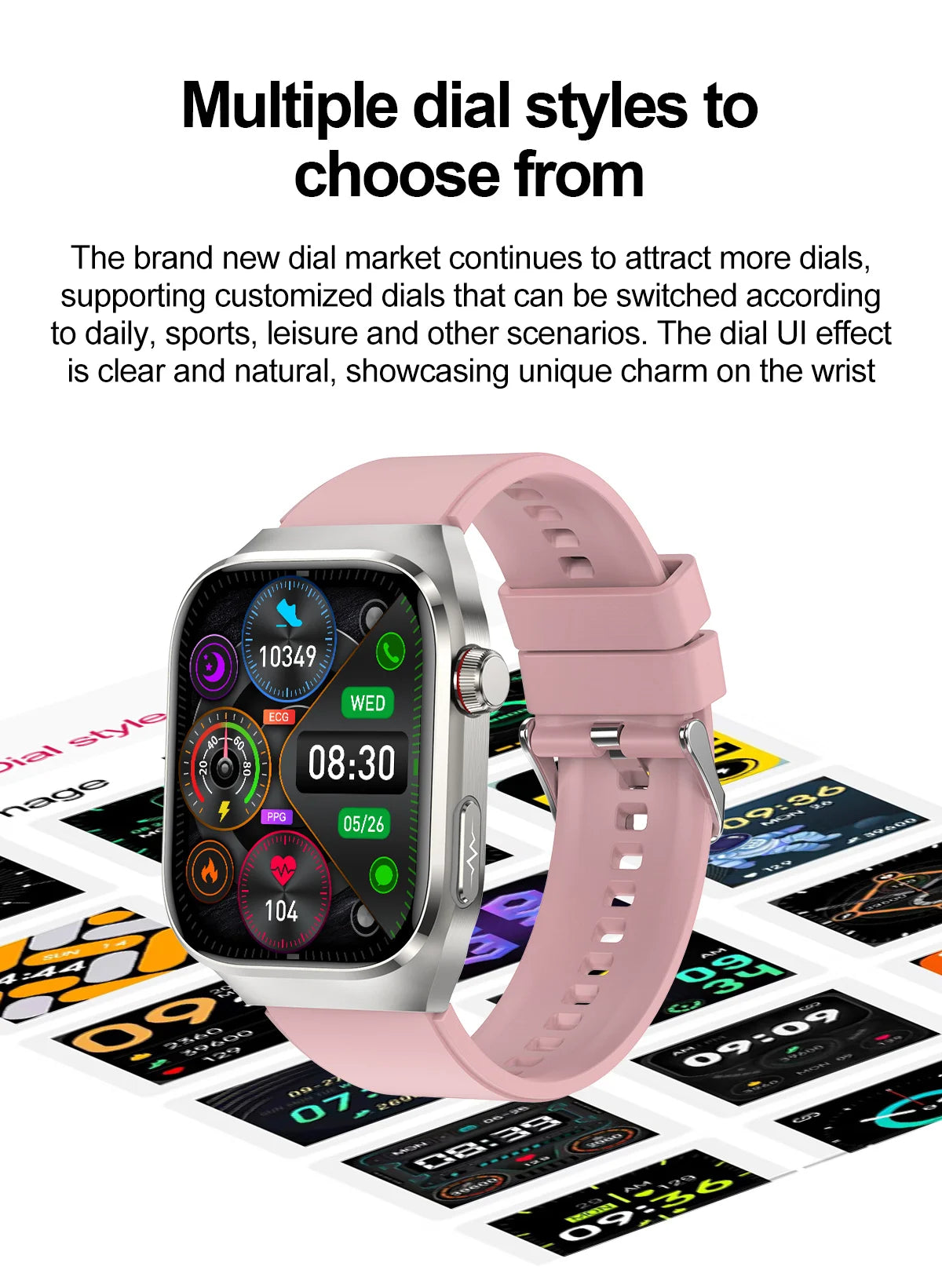 AI Health Smart Watch – Advanced 5-Organ Health Management