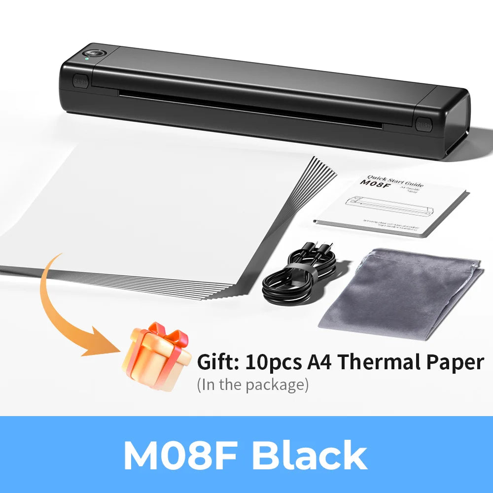 📄 Phomemo M08F Portable A4 Thermal Printer