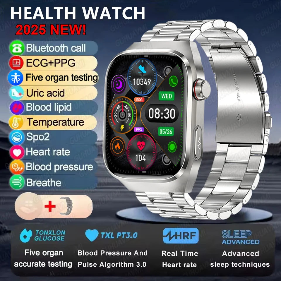 AI Health Smart Watch – Advanced 5-Organ Health Management