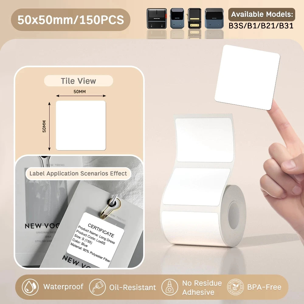 Bluetooth Thermal Label Printer – Commercial & Home Use