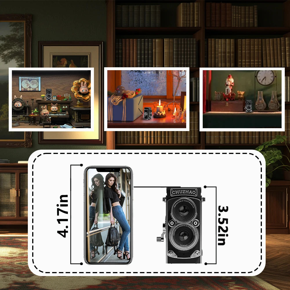 Joytrip Vintage Digital Camera – 12MP HD Photo & 1080P Video