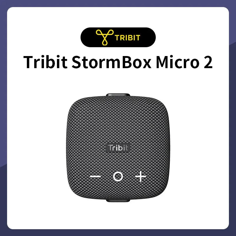 Tribit StormBox Micro 2 – Compact Outdoor Bluetooth Speaker