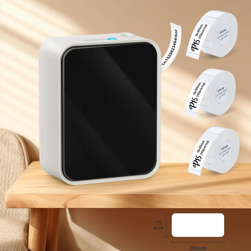 Mini Portable Bluetooth Label Printer (NiiMbot D110 & UniPlus P15)