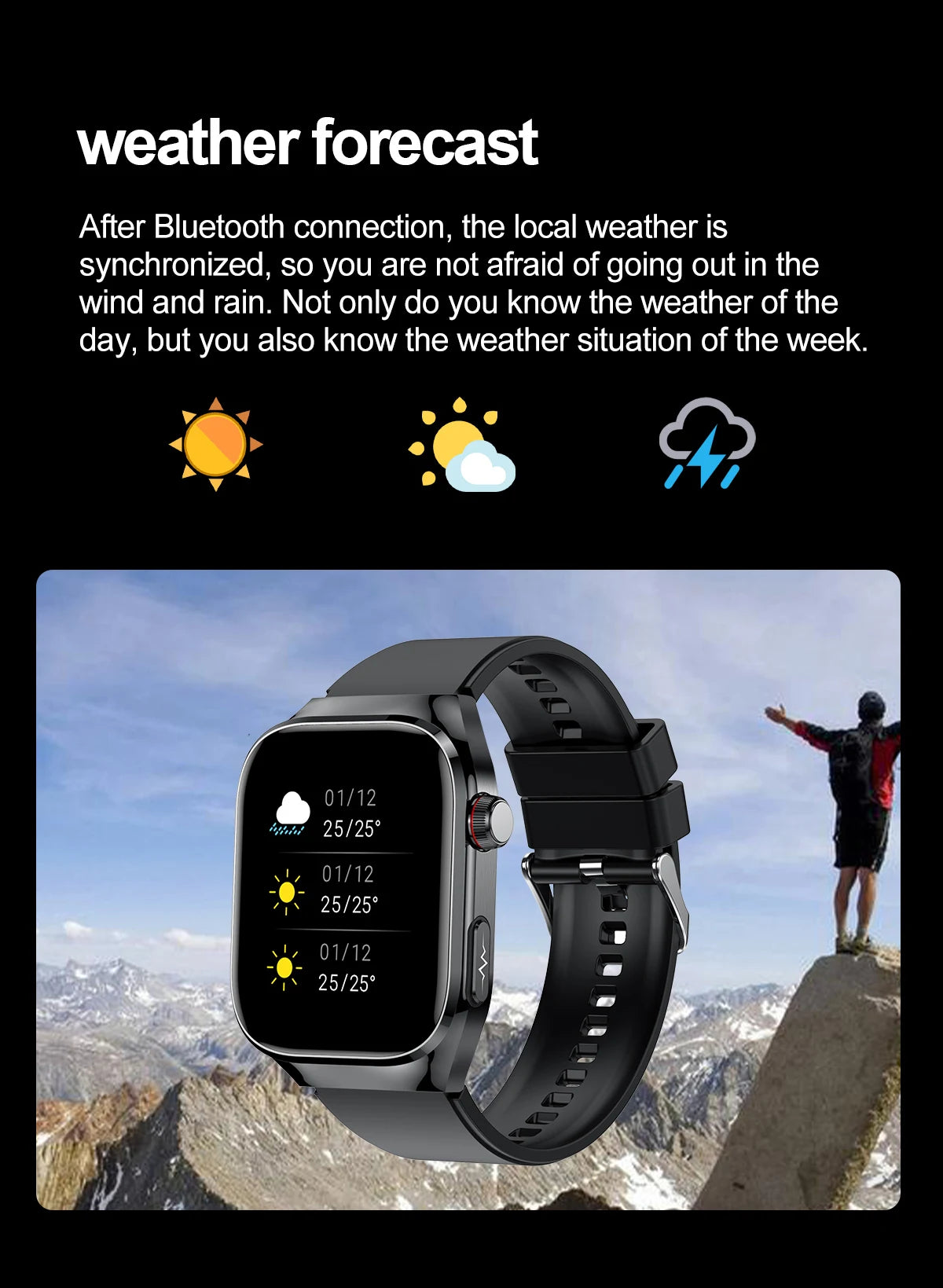 AI Health Smart Watch – Advanced 5-Organ Health Management