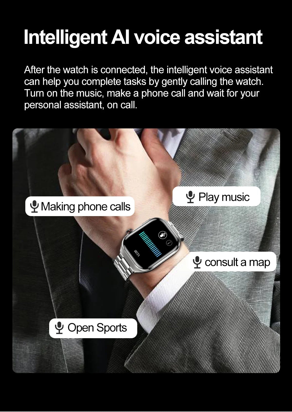 AI Health Smart Watch – Advanced 5-Organ Health Management