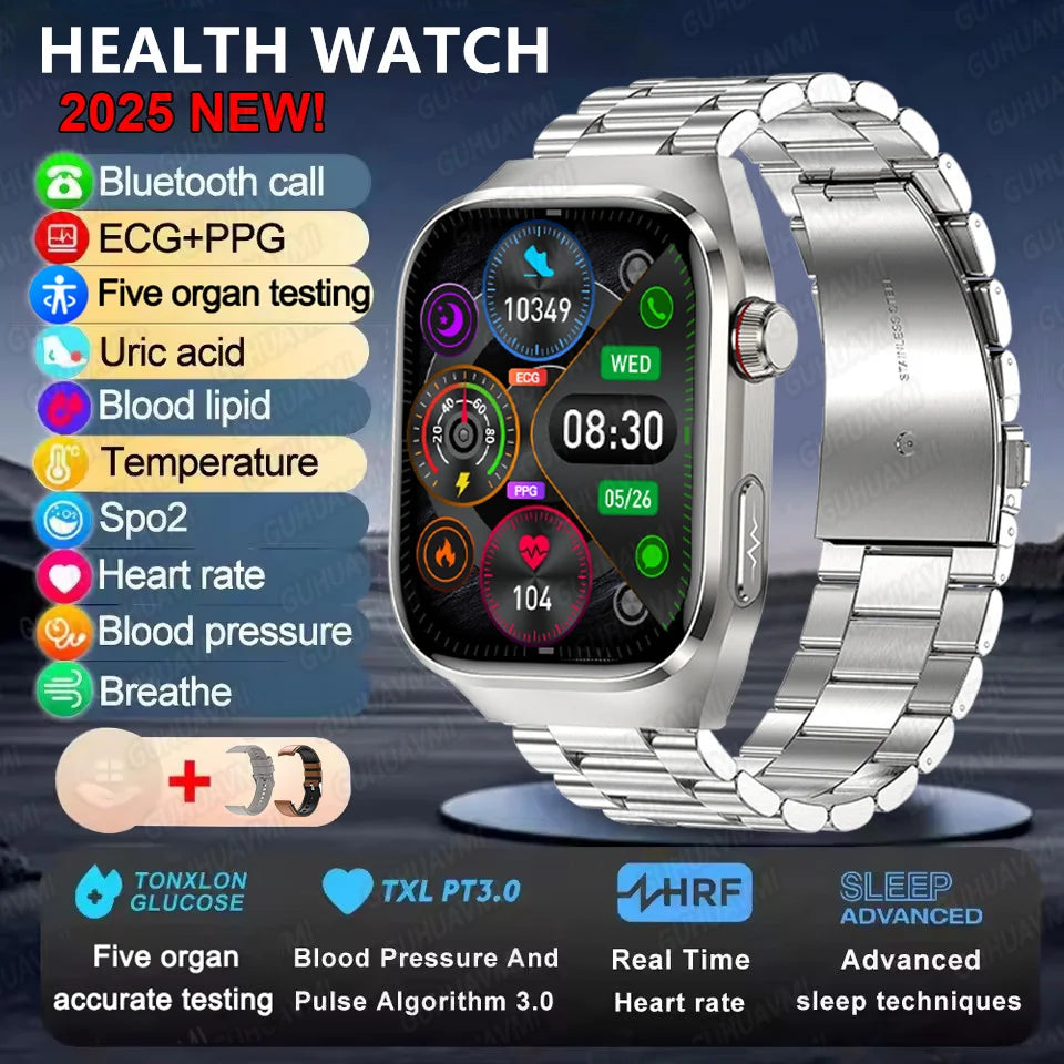 AI Health Smart Watch – Advanced 5-Organ Health Management
