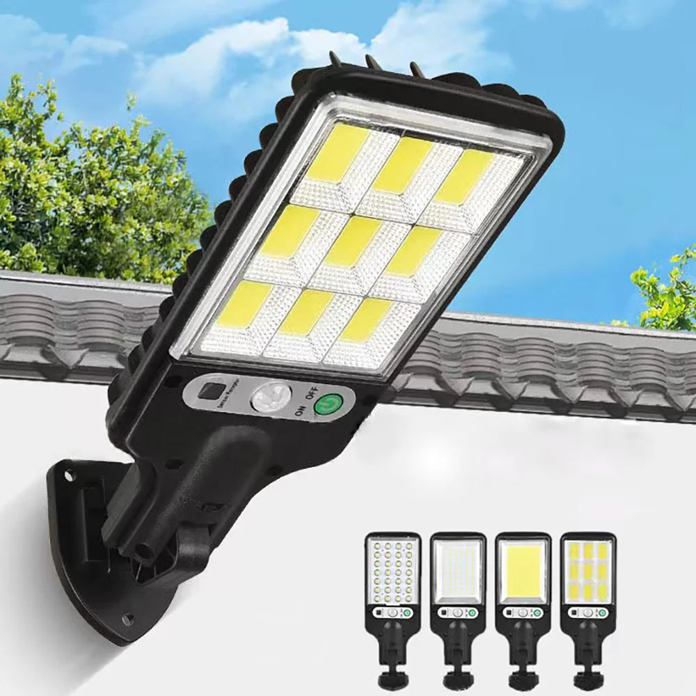 616 Solar Outdoor LED Wall Light – Waterproof Motion Sensor