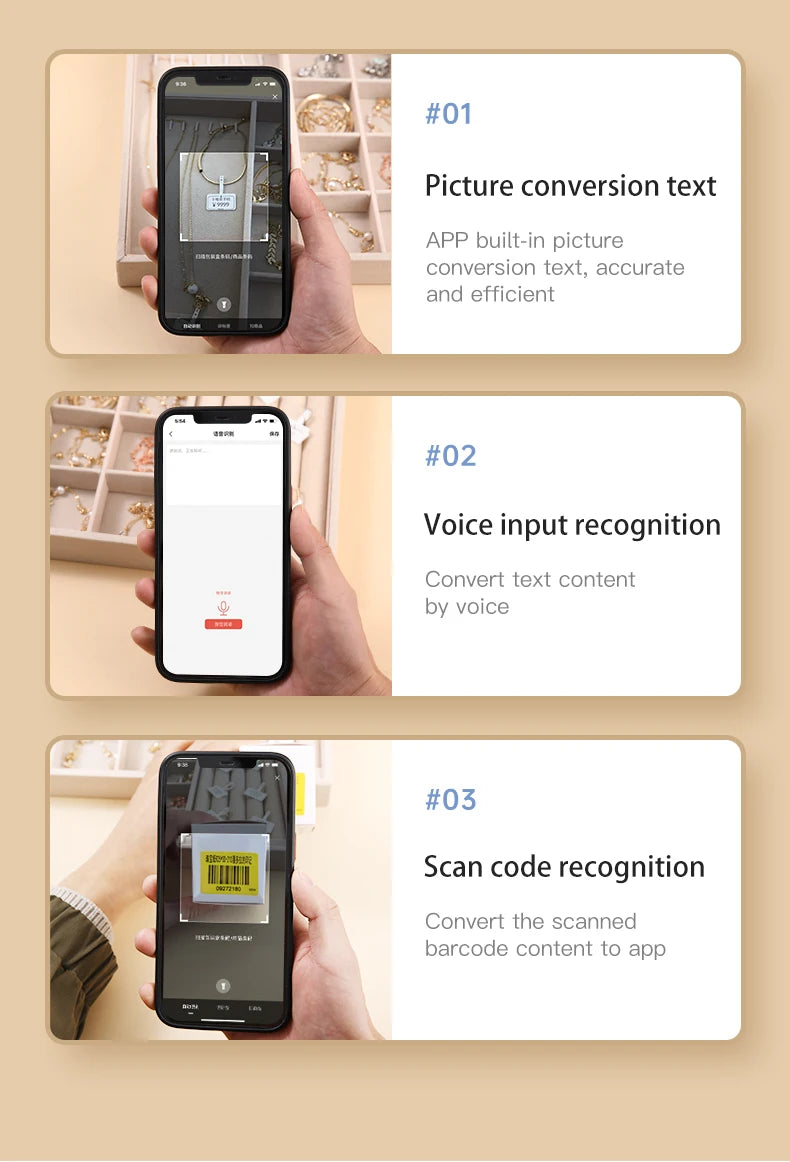 NIIMBOT B1 Bluetooth Thermal Label Printer