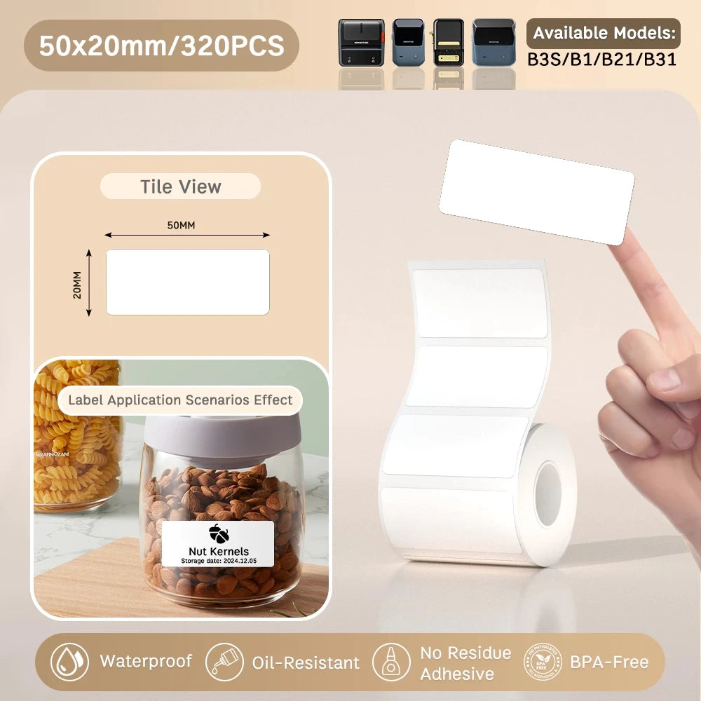 Bluetooth Thermal Label Printer – Commercial & Home Use
