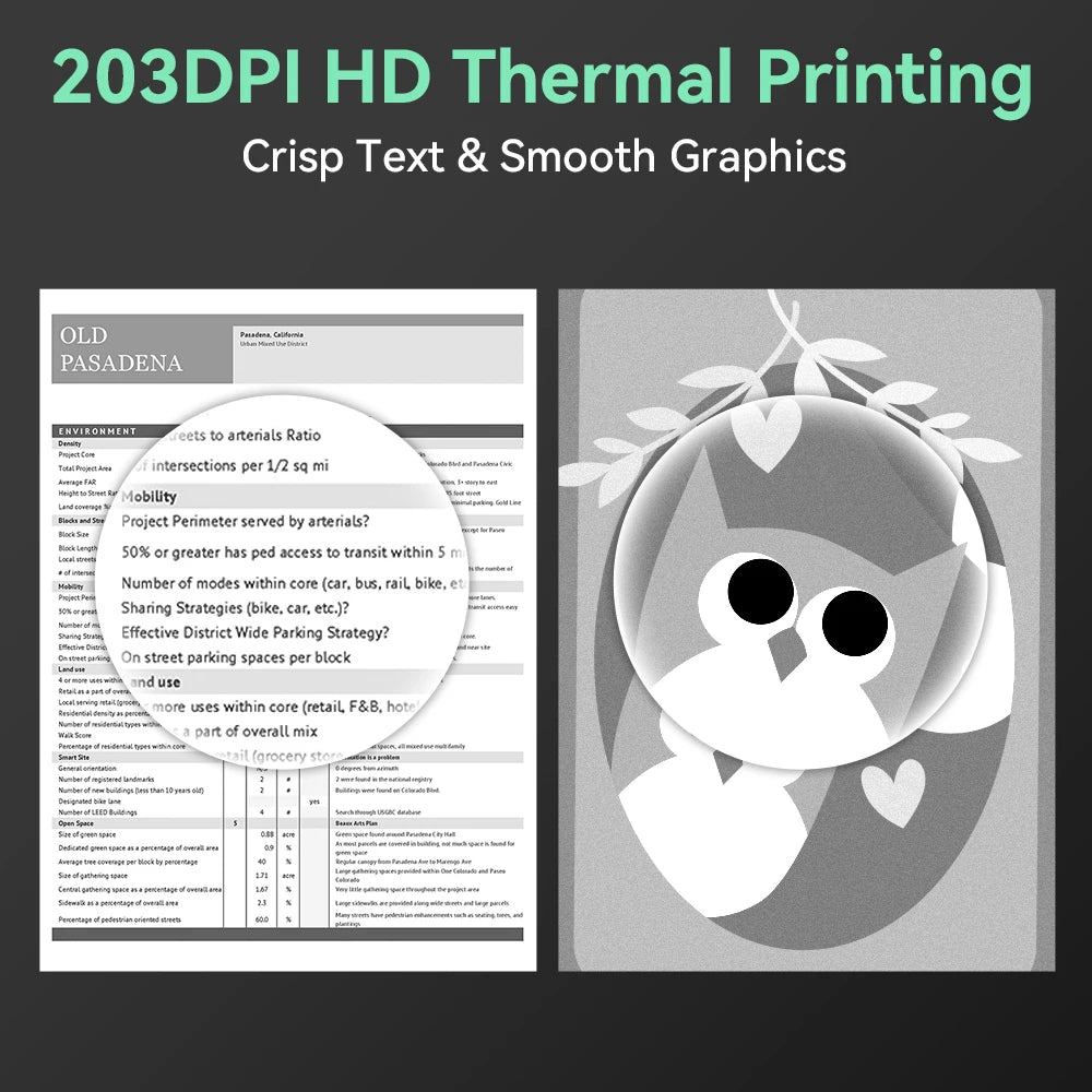 📄 Phomemo M08F Portable A4 Thermal Printer