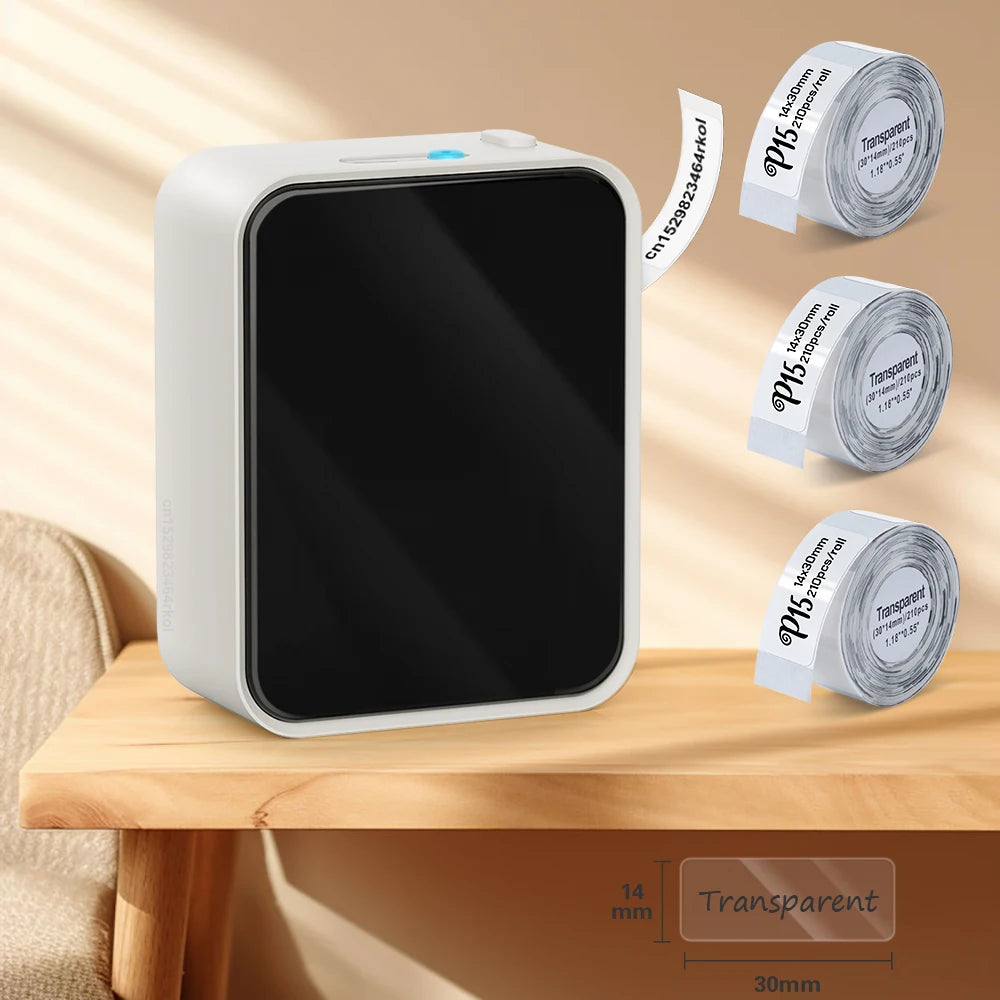 Mini Portable Bluetooth Label Printer (NiiMbot D110 & UniPlus P15)
