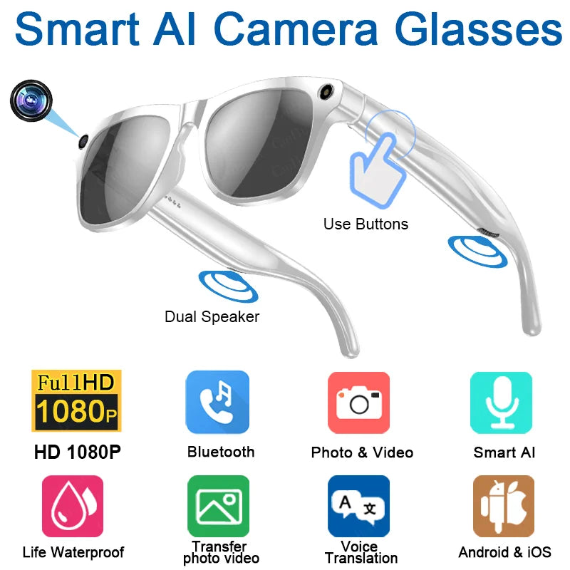 MIJIA D13 Smart Glasses – AI-Powered, Stylish & Multi-Functional