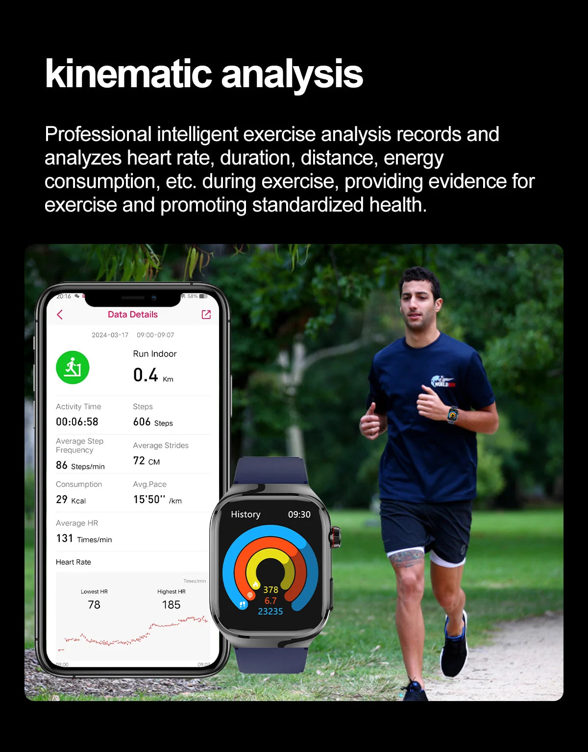 AI Health Smart Watch – Advanced 5-Organ Health Management