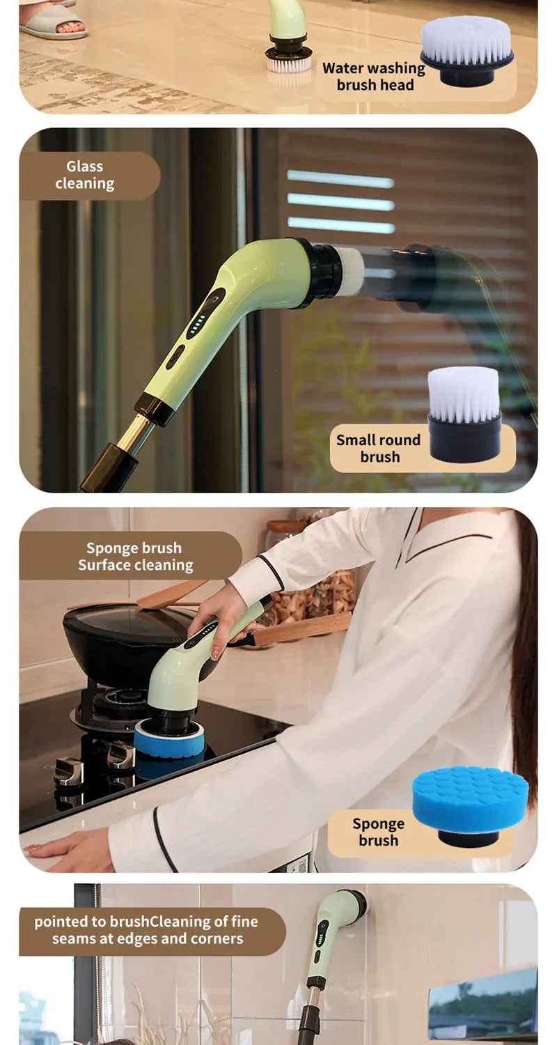 BALASHOV Electric Cleaning Brush – Powerful, Convenient & Multi-Purpose