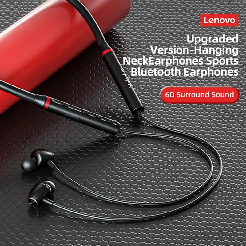 🎧 Lenovo HE05X Wireless Neckband Earphones