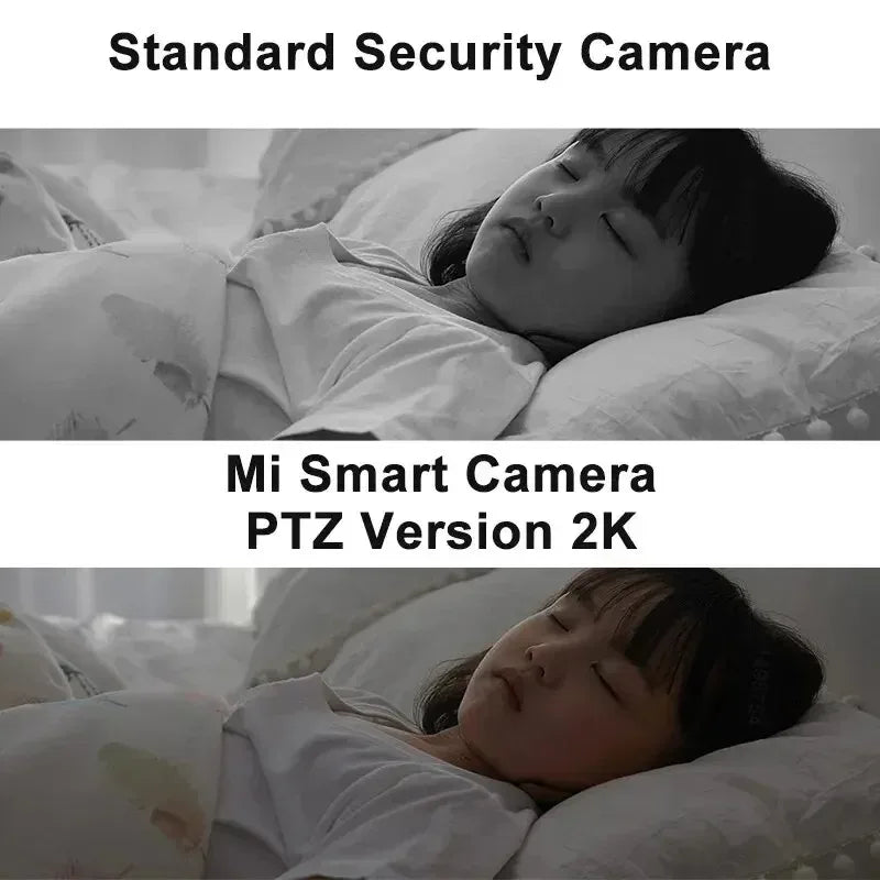 Xiaomi Smart Camera PTZ 2K Version – AI Human Detection & 360° Panoramic View