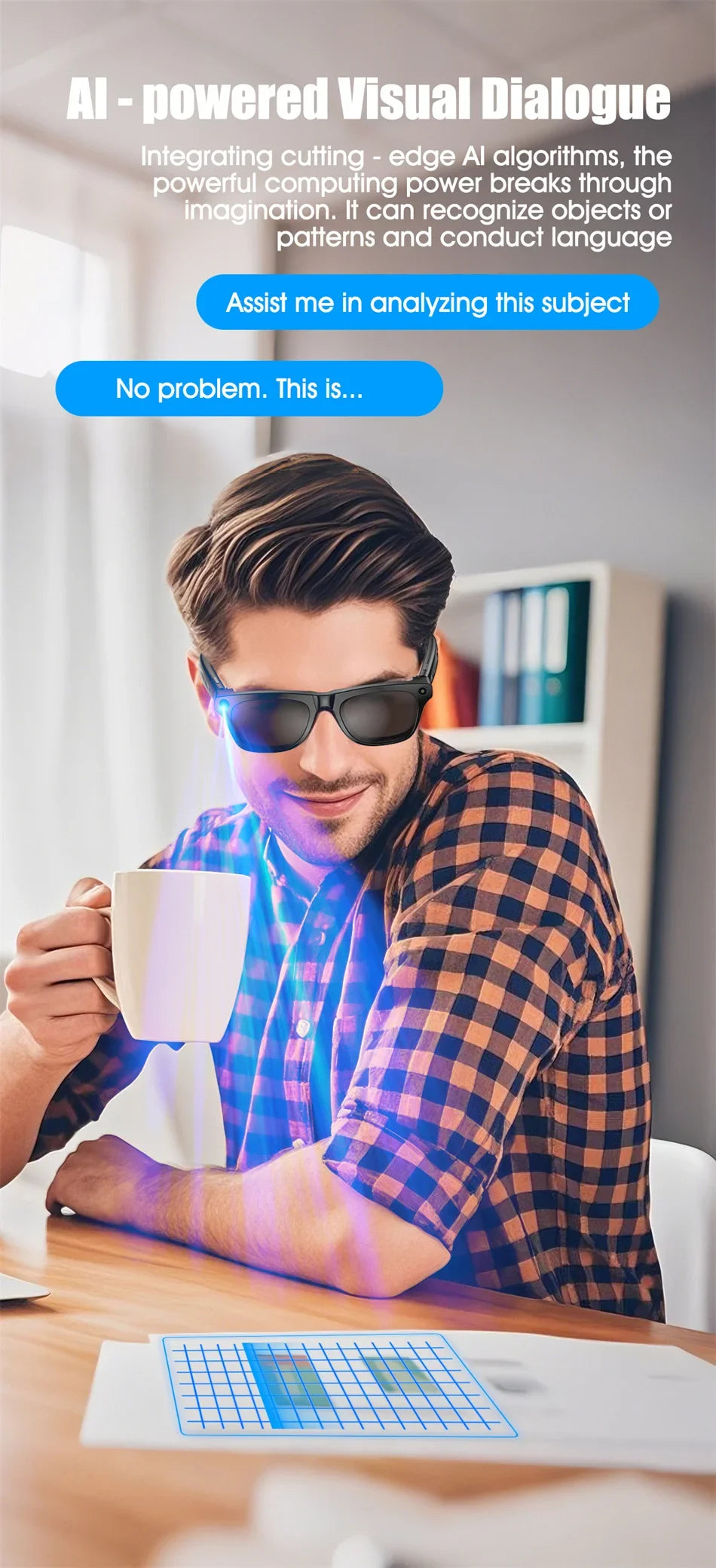 MIJIA D13 Smart Glasses – AI-Powered, Stylish & Multi-Functional