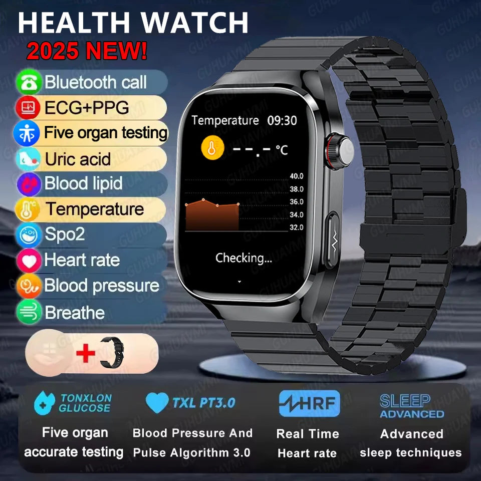 AI Health Smart Watch – Advanced 5-Organ Health Management
