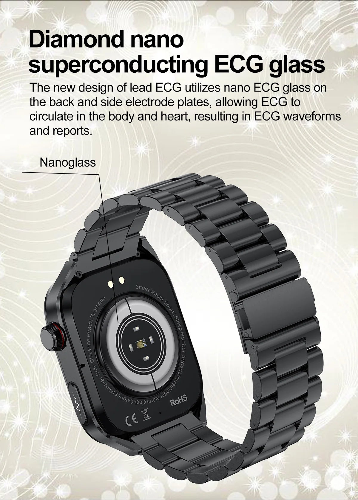 AI Health Smart Watch – Advanced 5-Organ Health Management
