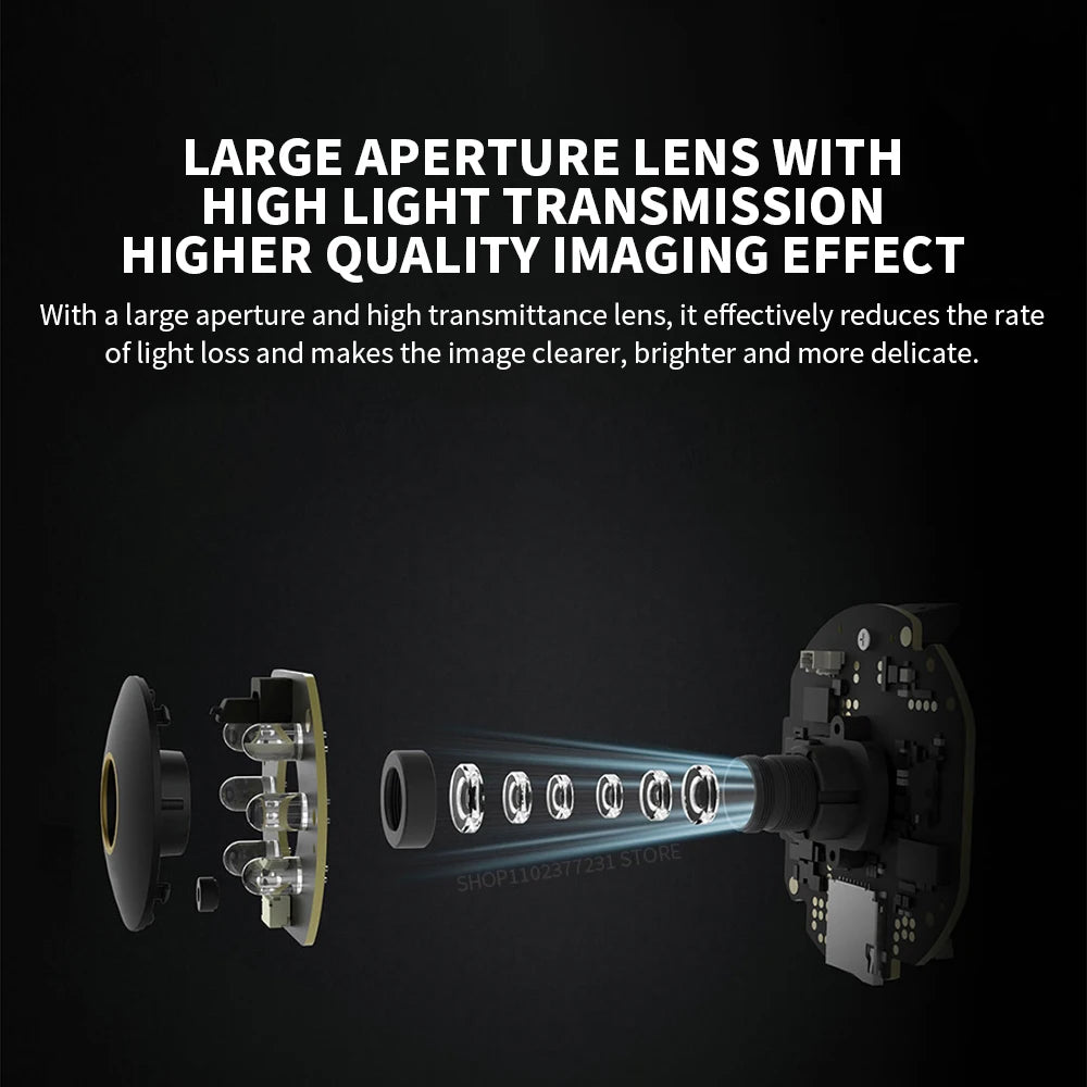 Xiaomi Smart Camera PTZ 2K Version – AI Human Detection & 360° Panoramic View