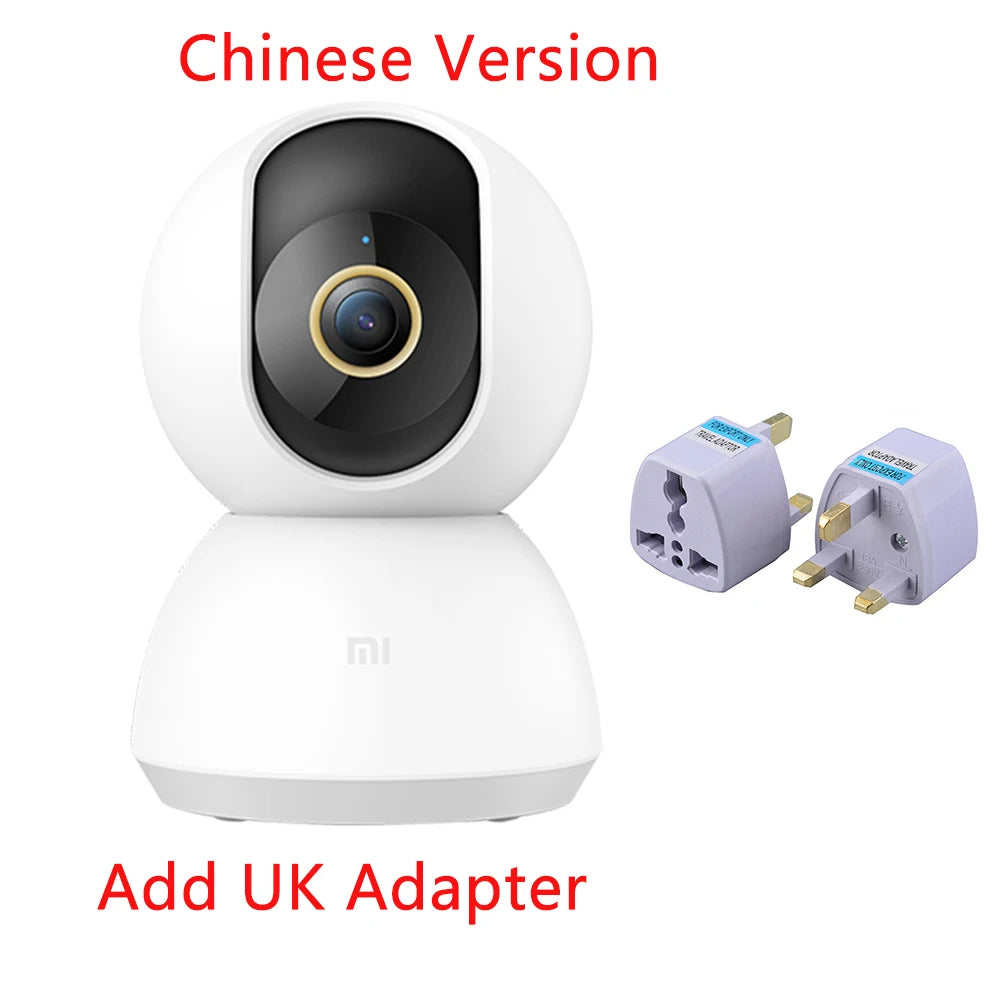 Xiaomi Smart Camera PTZ 2K Version – AI Human Detection & 360° Panoramic View