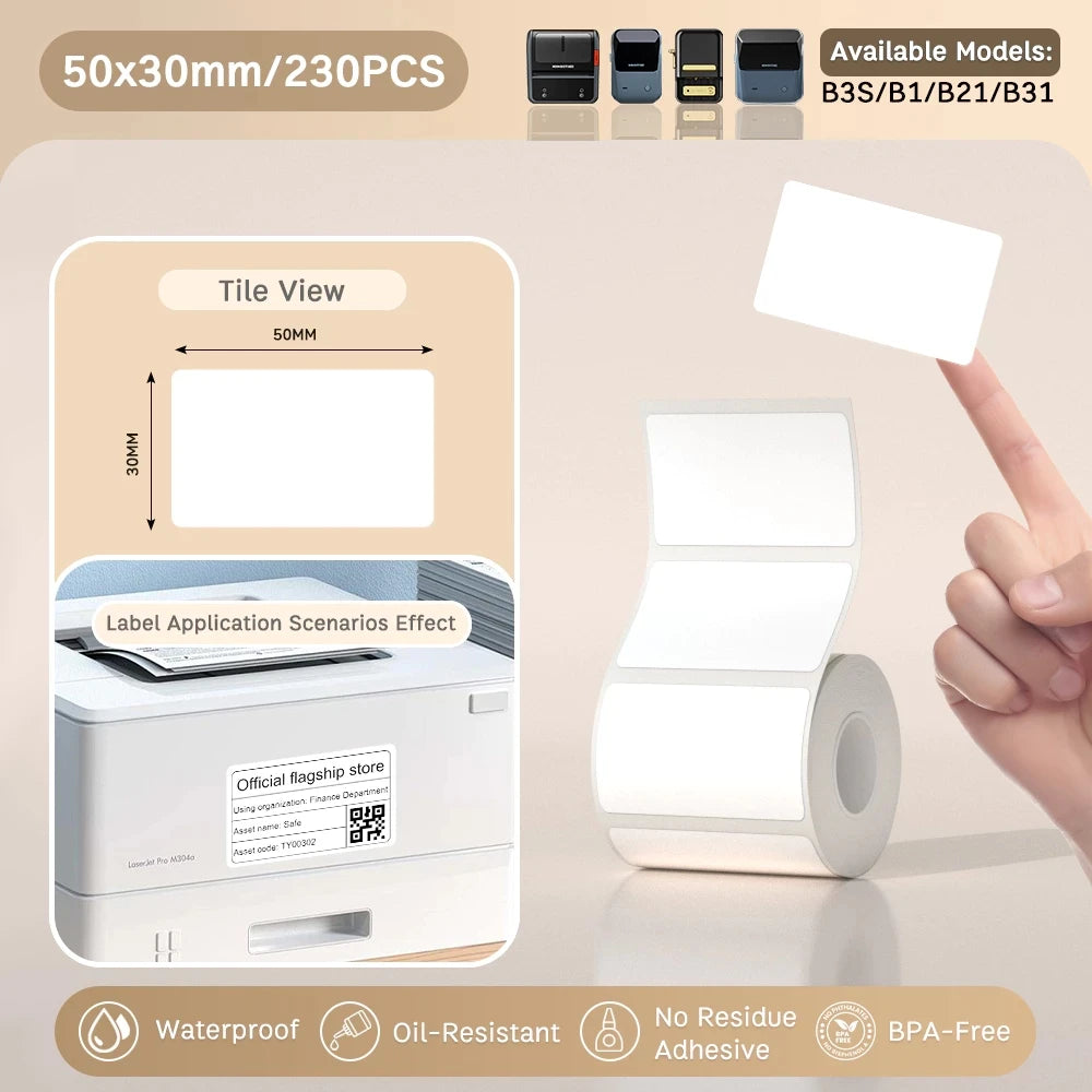 Bluetooth Thermal Label Printer – Commercial & Home Use