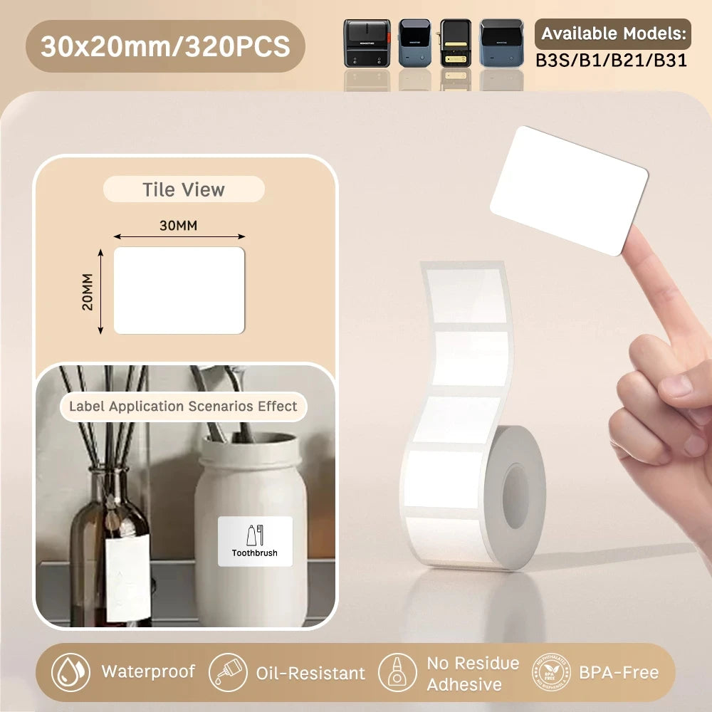 Bluetooth Thermal Label Printer – Commercial & Home Use
