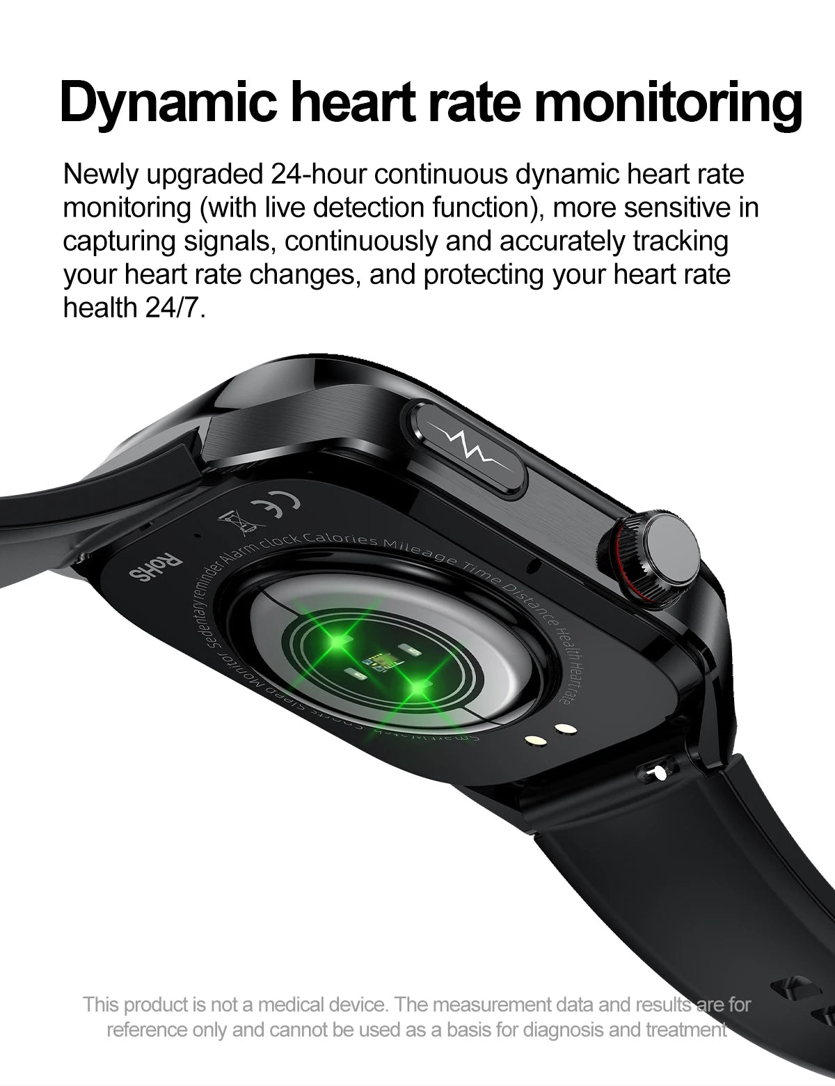 AI Health Smart Watch – Advanced 5-Organ Health Management