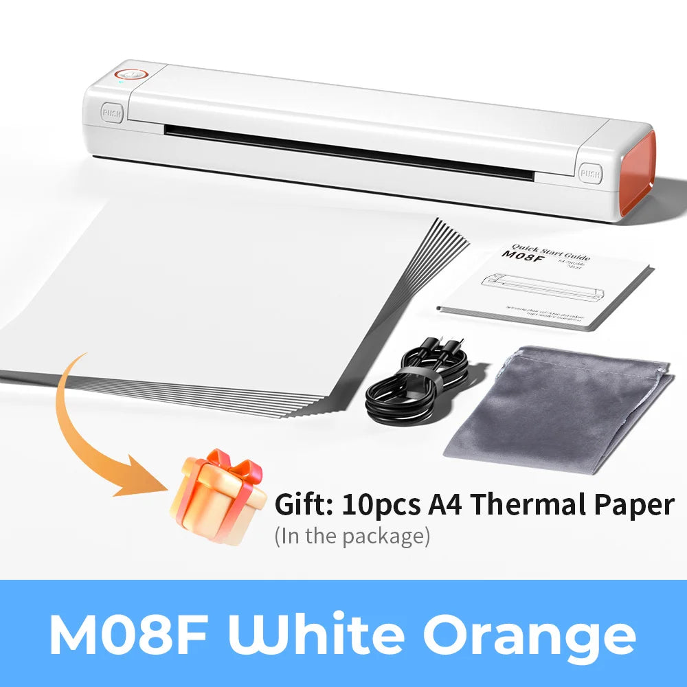 📄 Phomemo M08F Portable A4 Thermal Printer