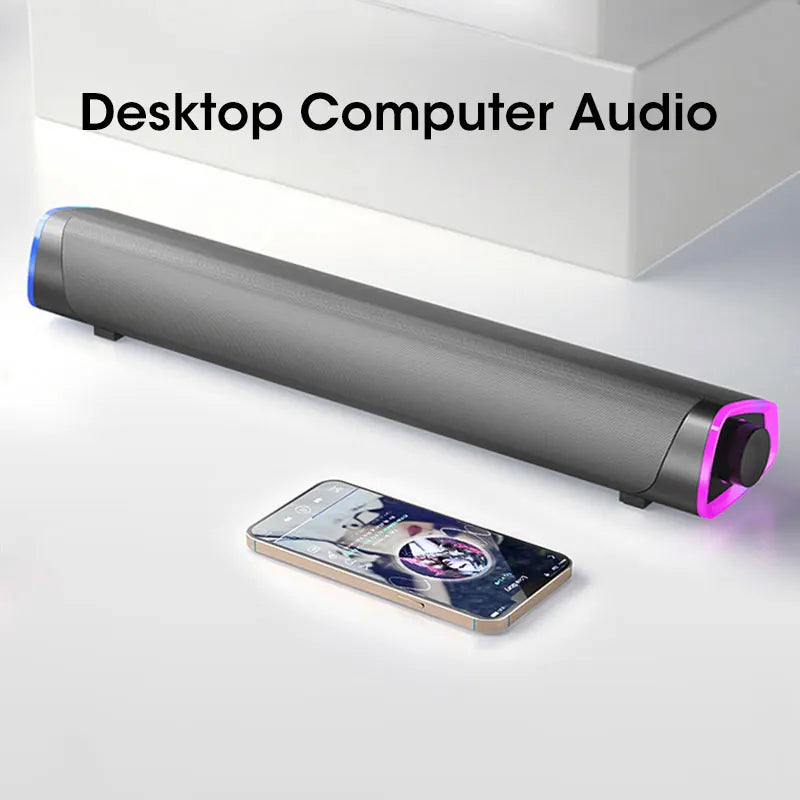 π΅ 4D Computer Speaker Bar β Bluetooth 5.0 Surround Sound