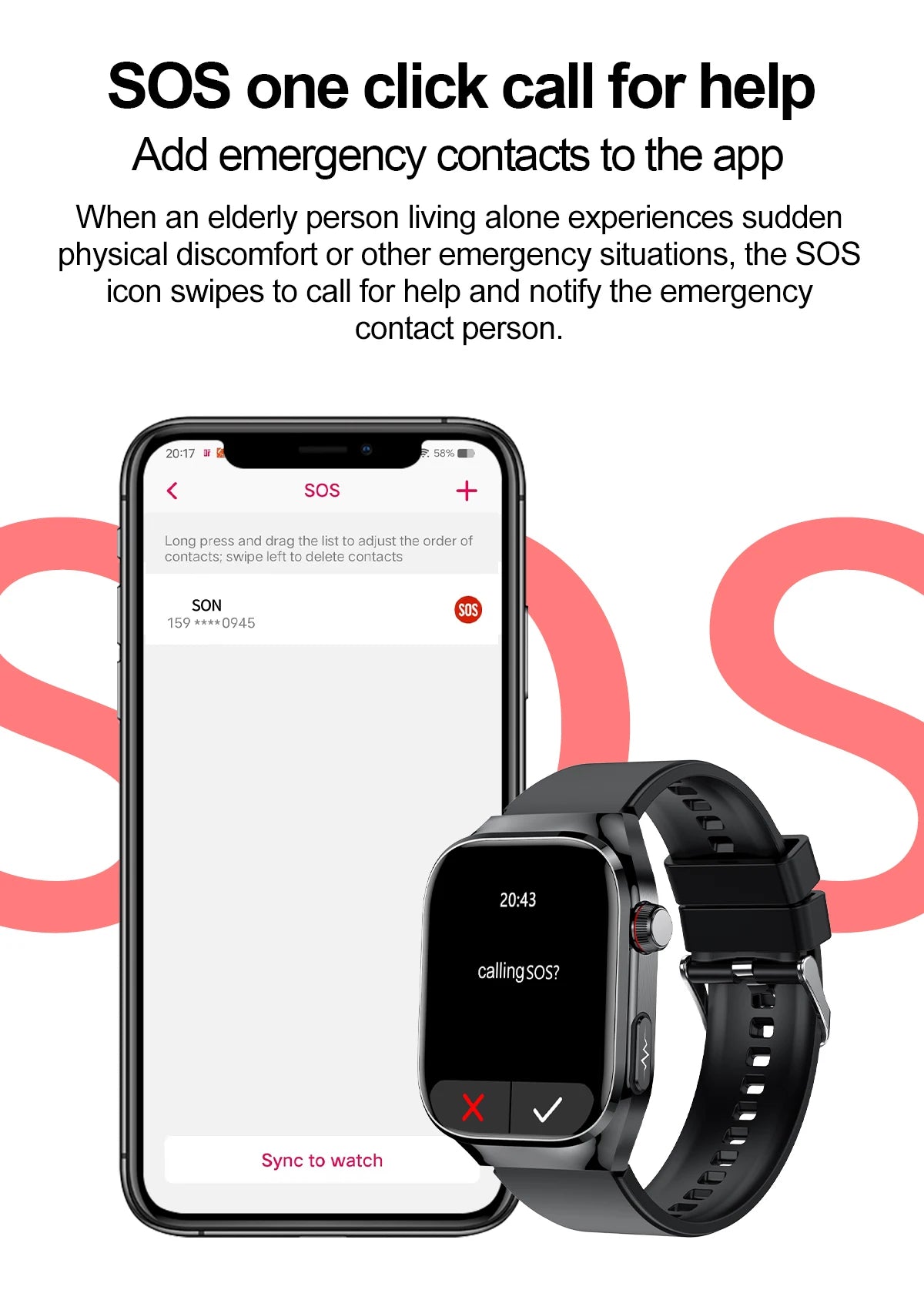 AI Health Smart Watch – Advanced 5-Organ Health Management