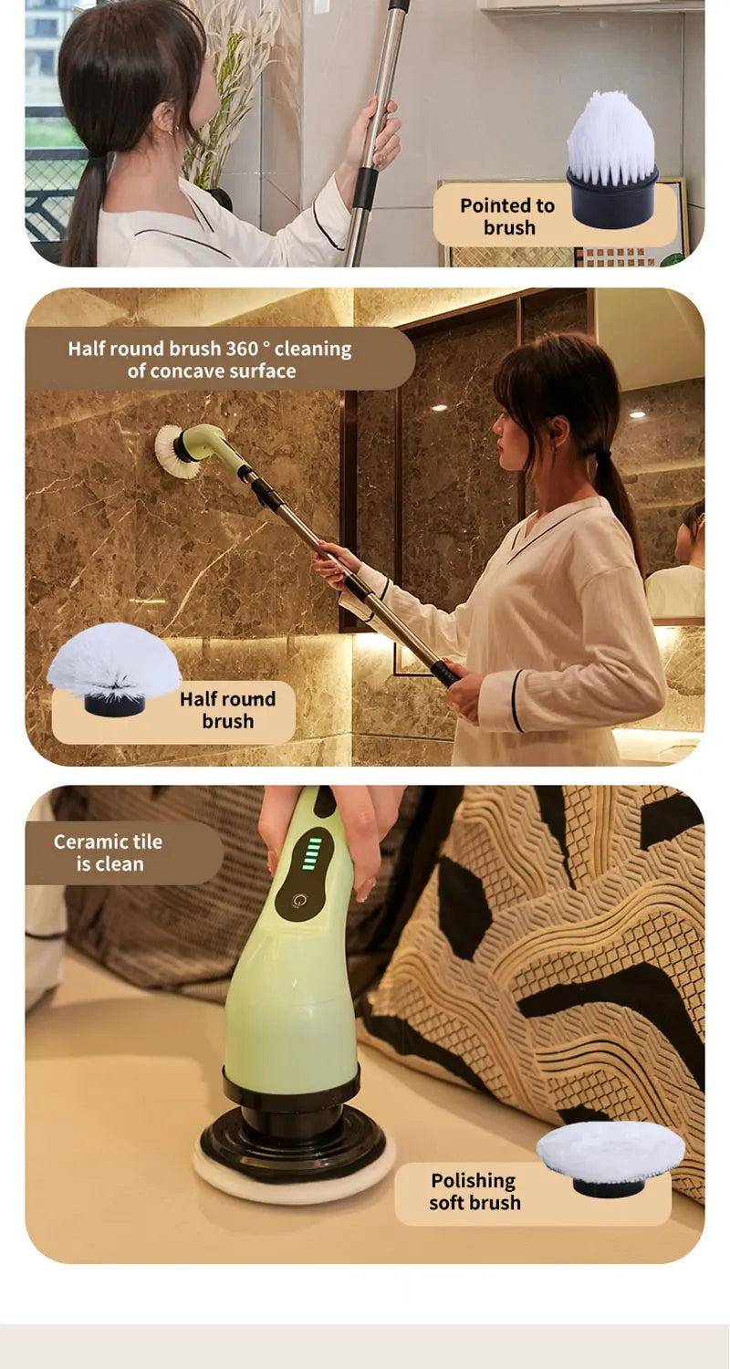 BALASHOV Electric Cleaning Brush – Powerful, Convenient & Multi-Purpose