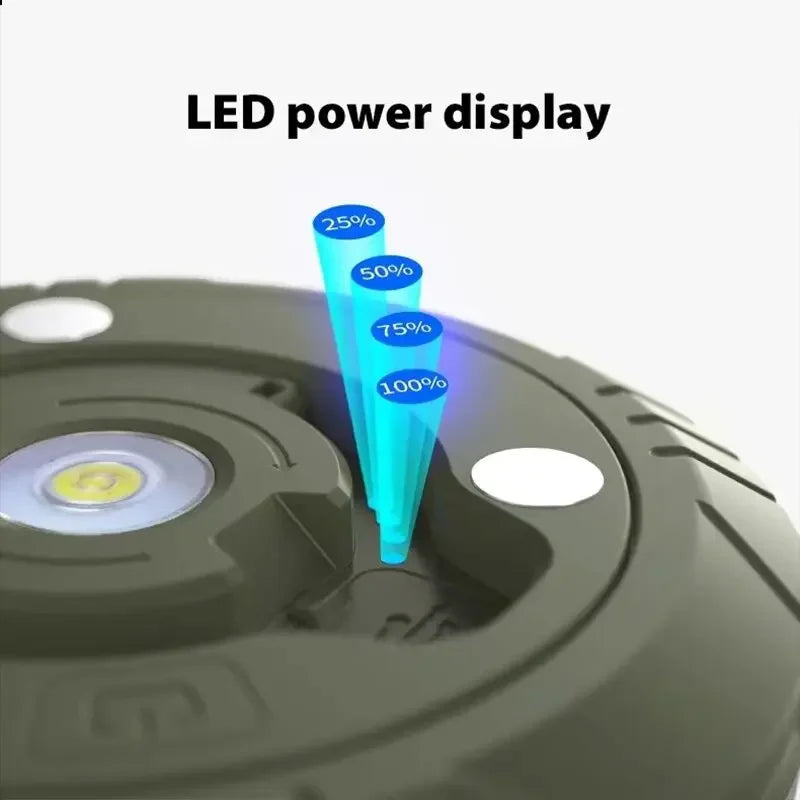 Portable Outdoor Camping LED Light Strip – Warm White & RGB Modes
