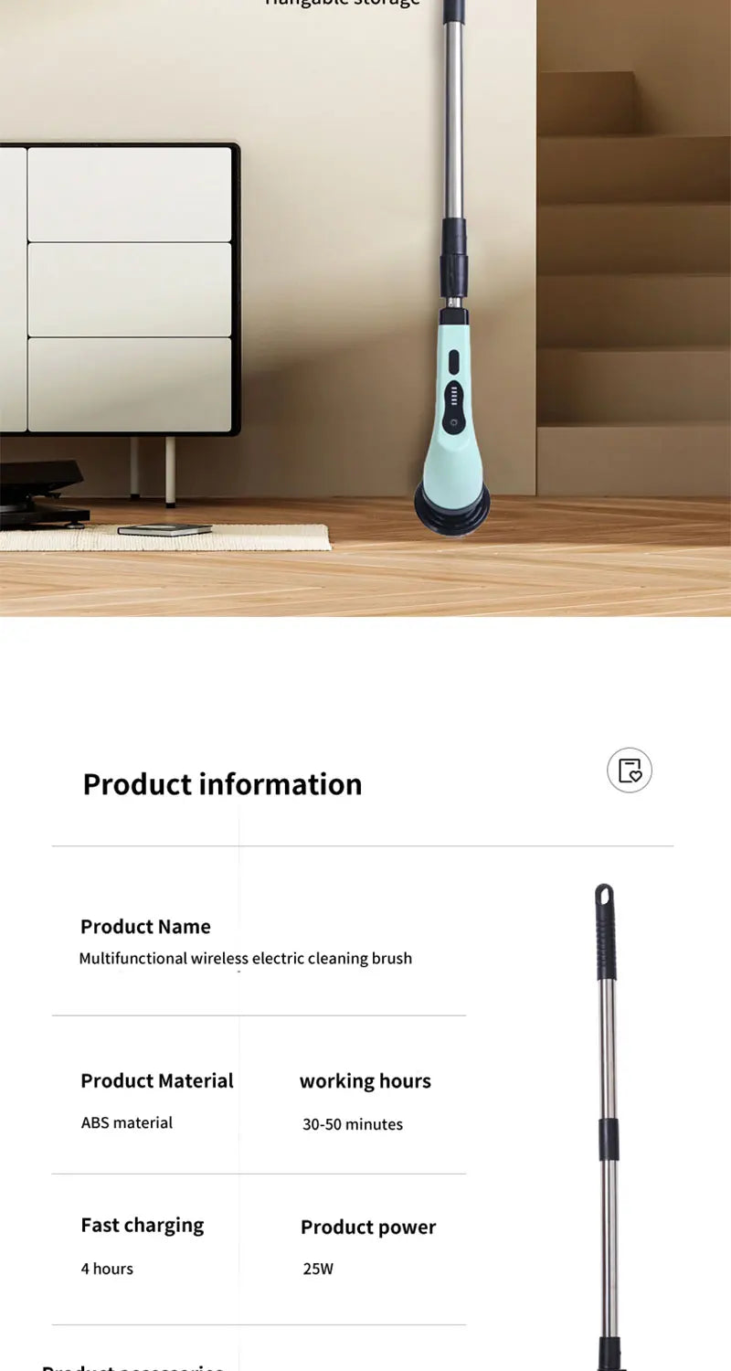 BALASHOV Electric Cleaning Brush – Powerful, Convenient & Multi-Purpose