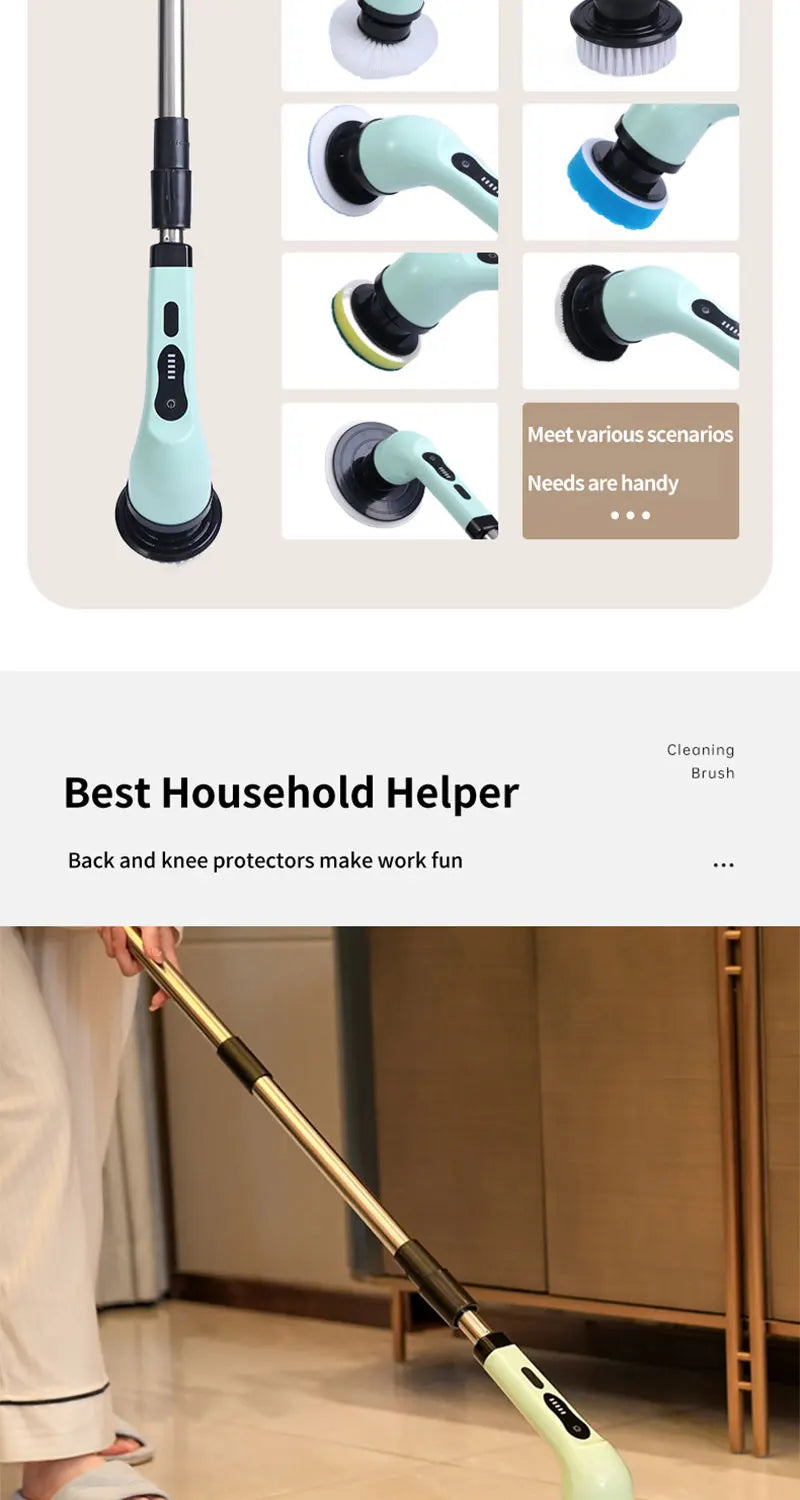 BALASHOV Electric Cleaning Brush – Powerful, Convenient & Multi-Purpose