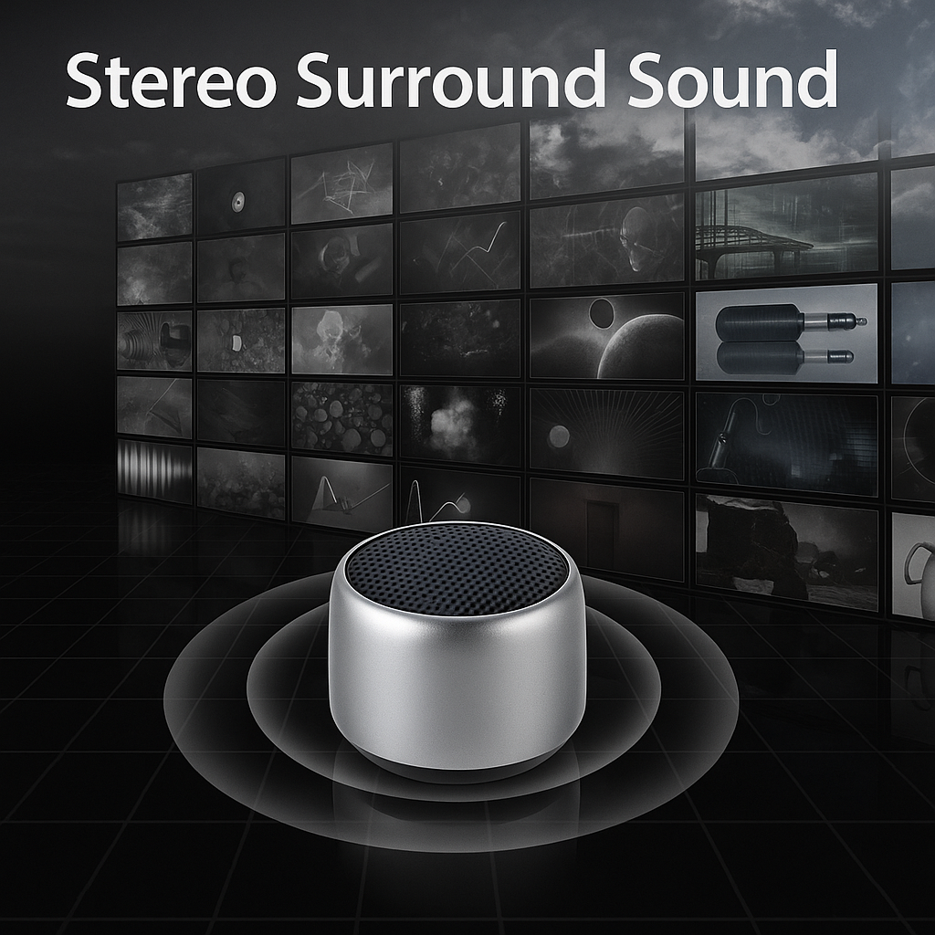 SUPMANGO M1 Portable Bluetooth Speaker – 3D Surround Sound